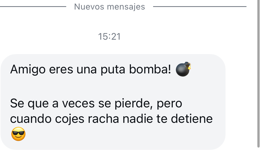 Testimonio de miembro del club 7