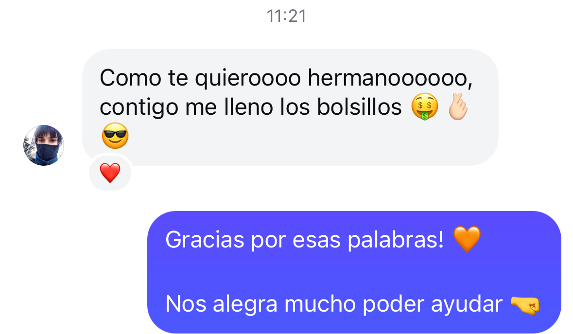 Testimonio de miembro del club 5